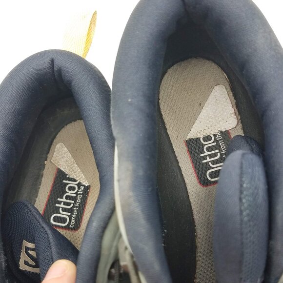 Salomon X Ultra 4 Hiking Trail Running Shoes Womens 7 Blue Low Top 416228 - Picture 7 of 9